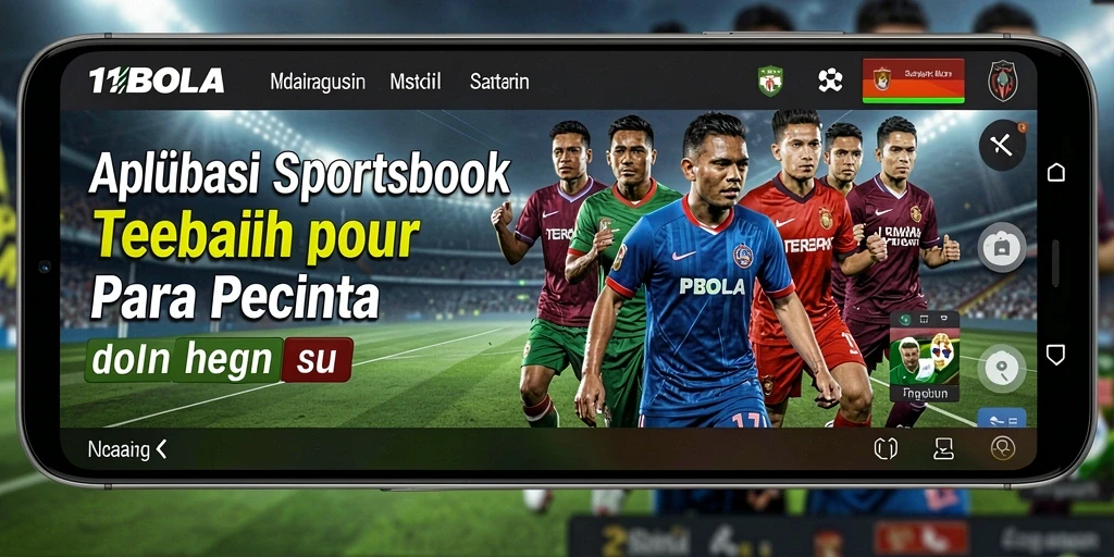 Tampilan antarmuka pengguna 11BOLA yang menarik dan mudah digunakan.