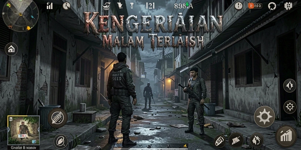 Gameplay menegangkan di dunia penuh kengerian.