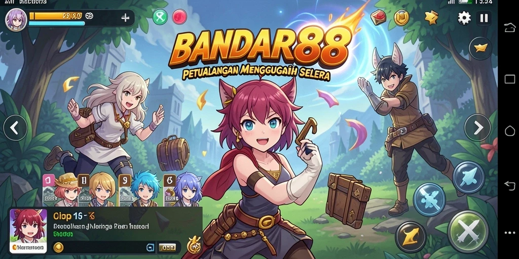 Gameplay BANDAR88 yang penuh warna dan dinamis
