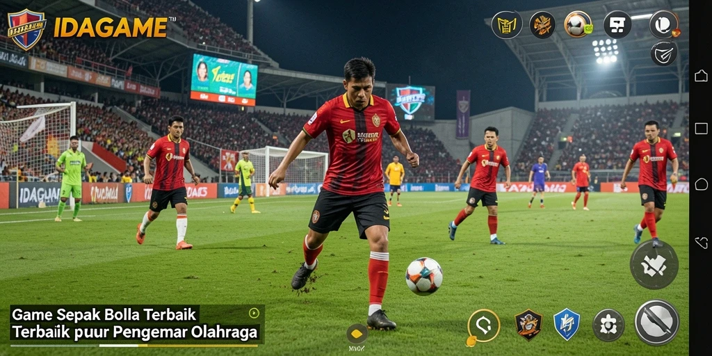 Tampilan gameplay <strong>IDAGAME</strong> yang realistis dan mendebarkan.