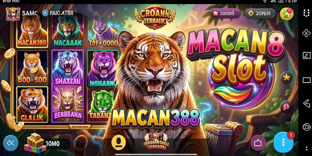 Tampilan gameplay slot menarik dari MACAN388.