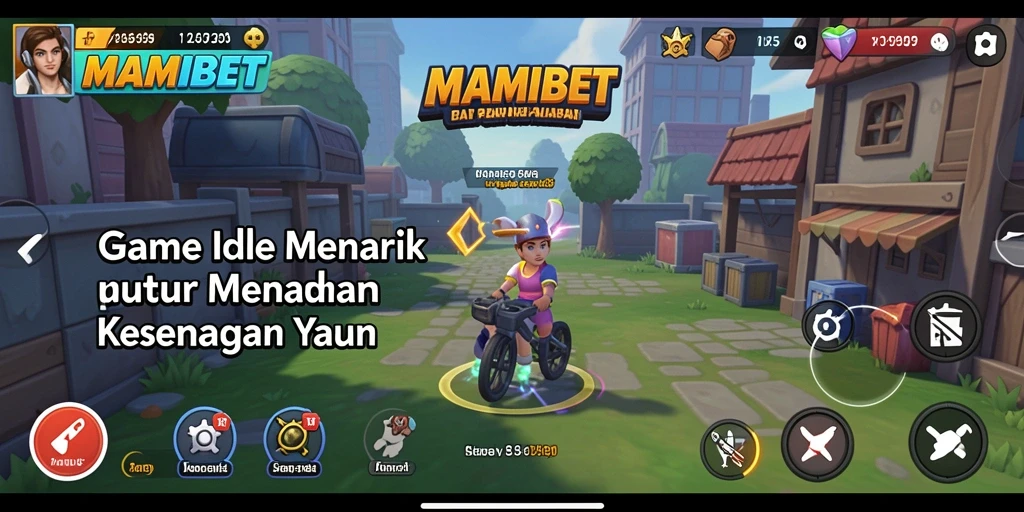 Tangkapan layar gameplay MAMIBET yang menunjukkan momen aktif permainan Idle.