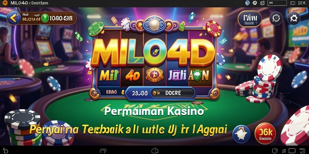 Screenshot permainan Kasino yang menarik dari MILO4D.