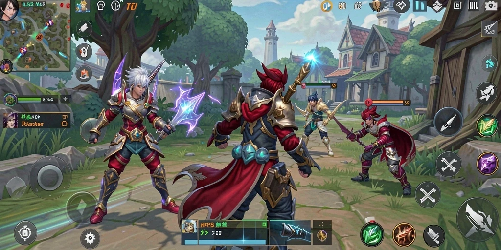 Tampilan grafik memukau dalam aksi gameplay TPS.