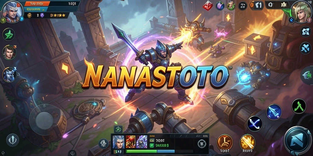 Tampilan gameplay NANASTOTO yang mendebarkan dan penuh strategi.