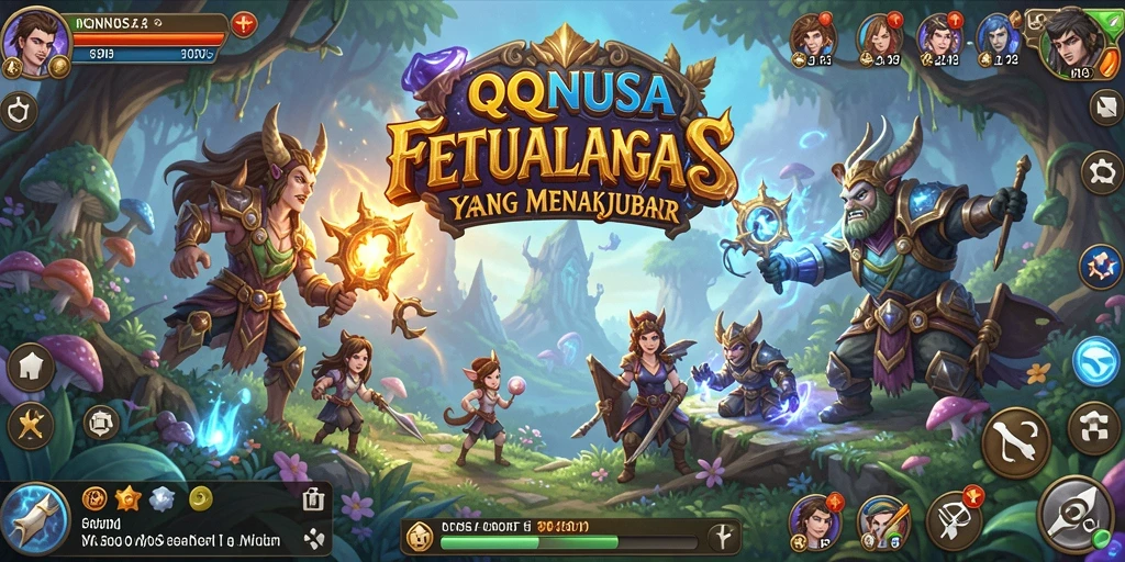 Tangkapan layar dari gameplay <strong>QQNUSA</strong>, menunjukkan aksi pertarungan yang mendebarkan.