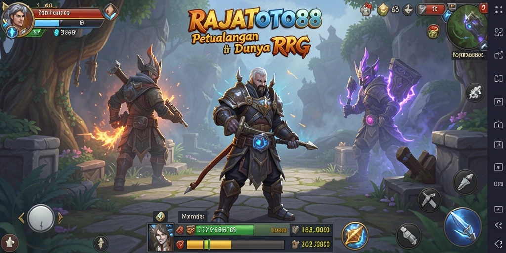 Tampilan gameplay RAJATOTO88 yang memukau dan seru.